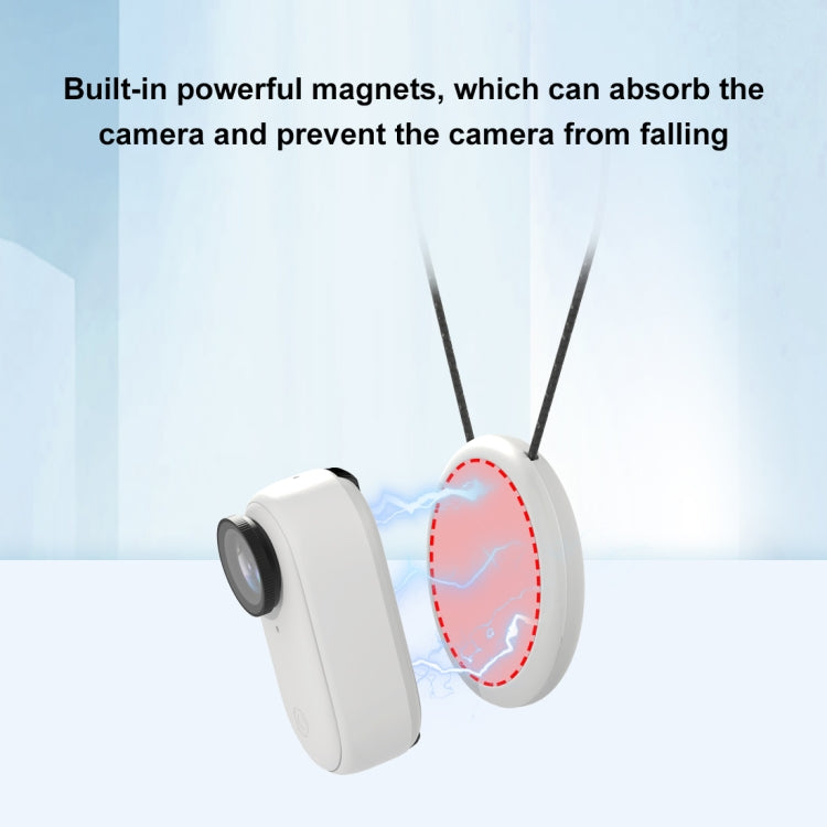 Cargue la imagen en el visor de la galería, Insta360 GO 3 / GO 3S PULUZ Magnetic Pendant Holder Quick Release Neck Strap - Polar Tech Australia
