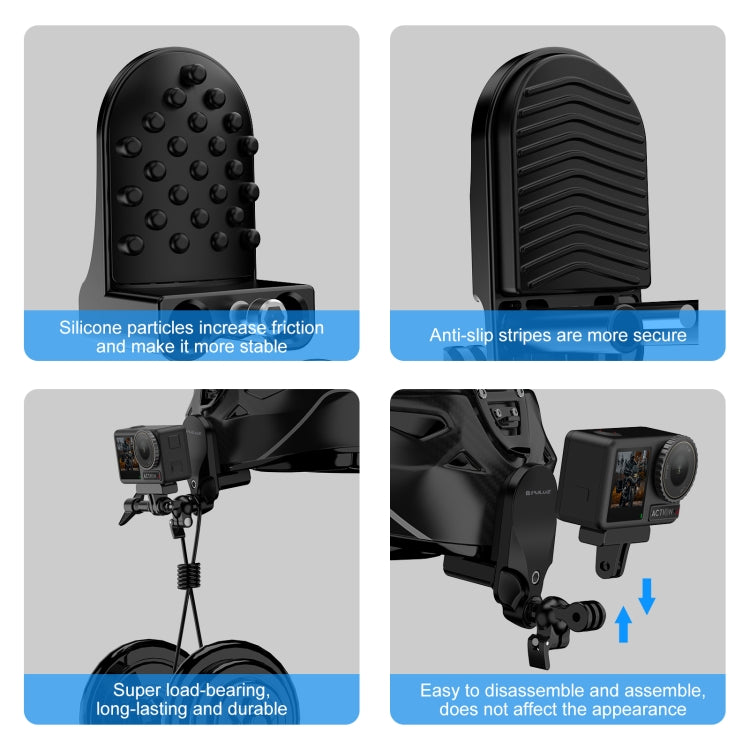 Load image into Gallery viewer, Motorcycle Helmet Chin Clamp Mount for GoPro and Other Action Cameras (Black) - Polar Tech Australia
