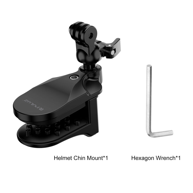 Load image into Gallery viewer, Motorcycle Helmet Chin Clamp Mount for GoPro and Other Action Cameras (Black) - Polar Tech Australia
