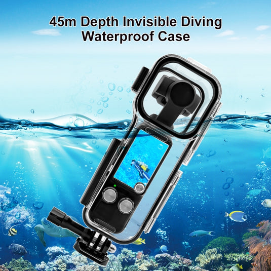 DJI Osmo Pocket 3 PULUZ 45m Underwater Waterproof Housing Diving Case - Polar Tech Australia