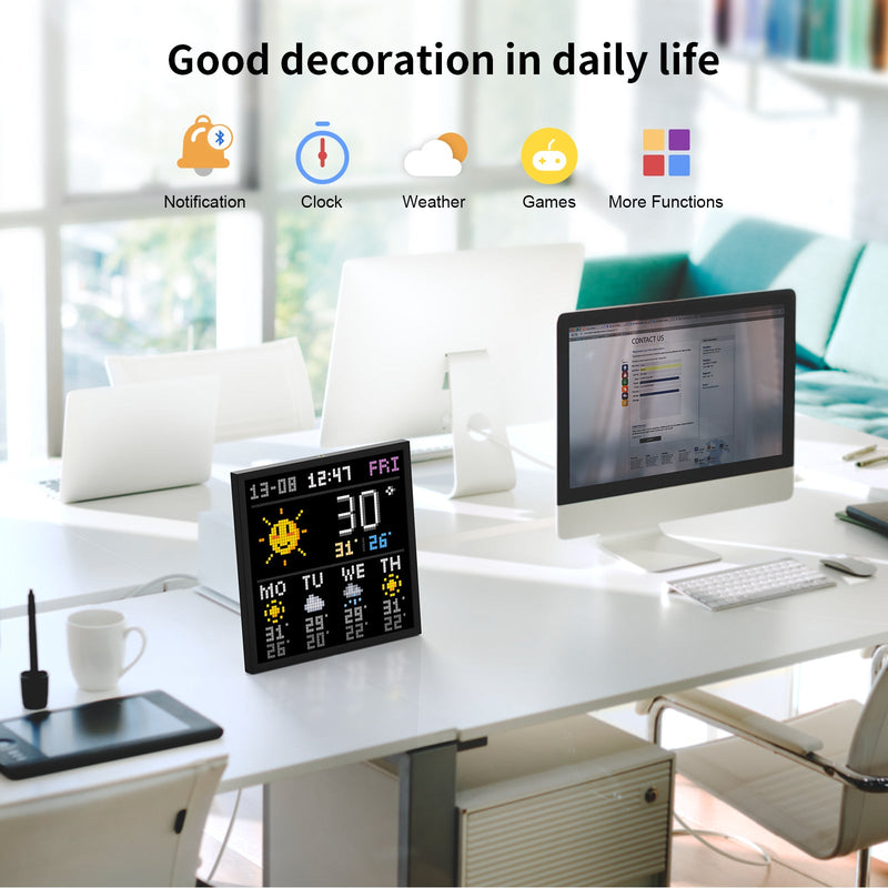 Load image into Gallery viewer, Divoom Pixoo64 64x64 Pixel Art LED Display Social Media Counter Perfect Gift - Polar Tech Australia

