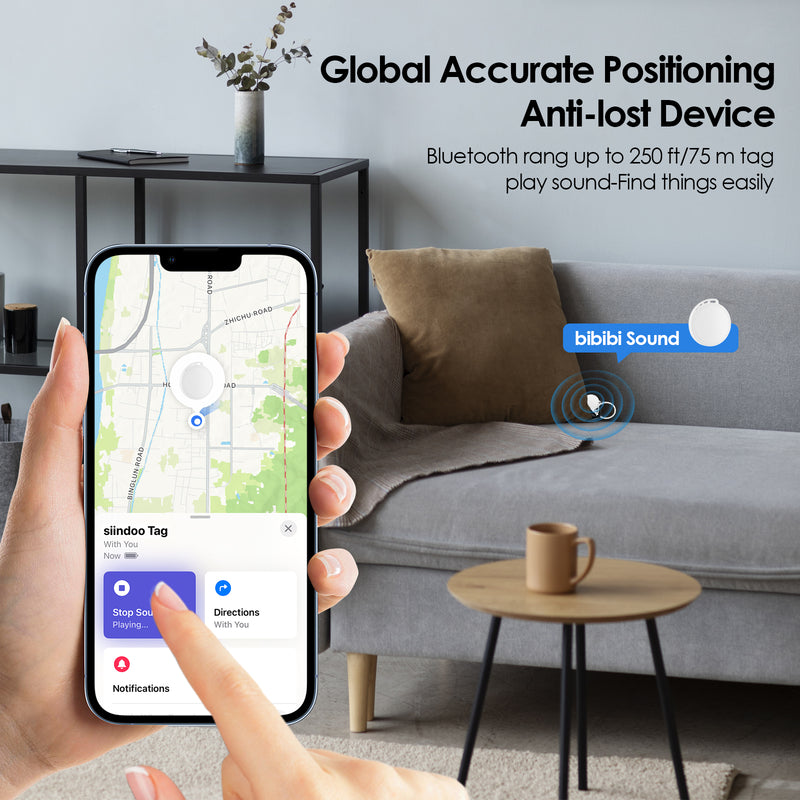 Load image into Gallery viewer, [Siindoo]  AirTag Mini GPS Tracker Smart Tag Luggage Wallet Pet Key Finder - Polar Tech Australia
