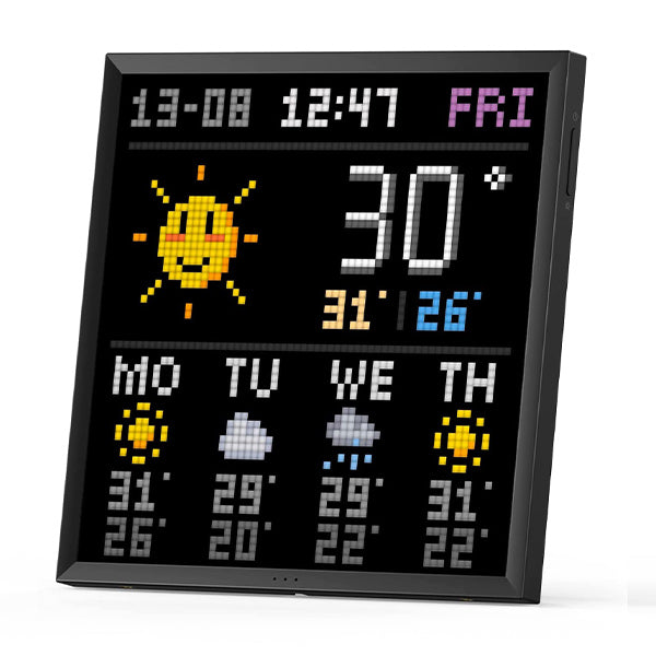 Load image into Gallery viewer, Divoom Pixoo64 64x64 Pixel Art LED Display Social Media Counter Perfect Gift - Polar Tech Australia
