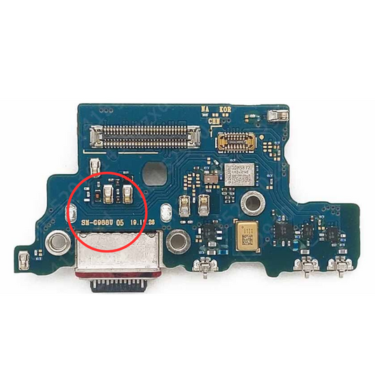 Samsung Galaxy S20 Ultra 5G (SM-G988B) Charging Port Charger Connector Sub Board - Polar Tech Australia