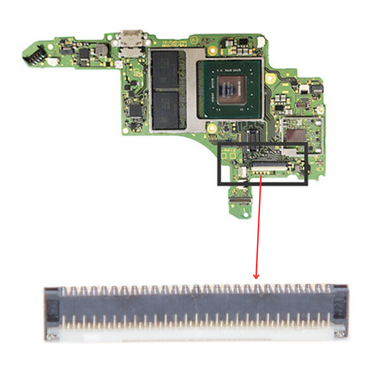 Nintendo NS Switch - Motherboard LCD Display FPC Connector - Polar Tech Australia