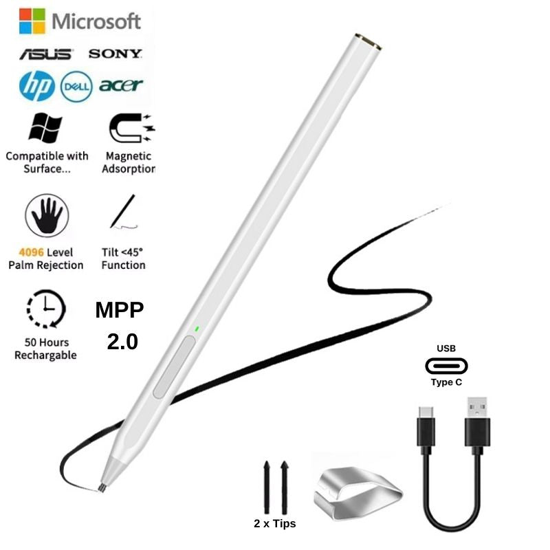 Load image into Gallery viewer, [C581S] Microsoft Surface/ASUS/HP/DELL Windows 11/10 Compatible Stylus Touch Pen - Polar Tech Australia
