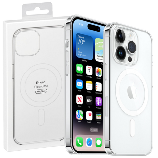 [MagSafe Compatible] Apple iPhone 14/14 Plus/14 Pro/Max Transparent Clear Case Cover - Polar Tech Australia