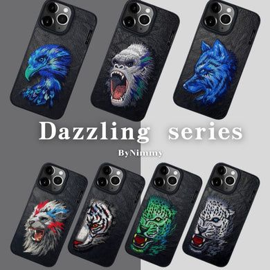Nimmy Dazzling Series iPhone 13/14/15/Pro/Max Embroidery 3D Cool Case - Polar Tech Australia