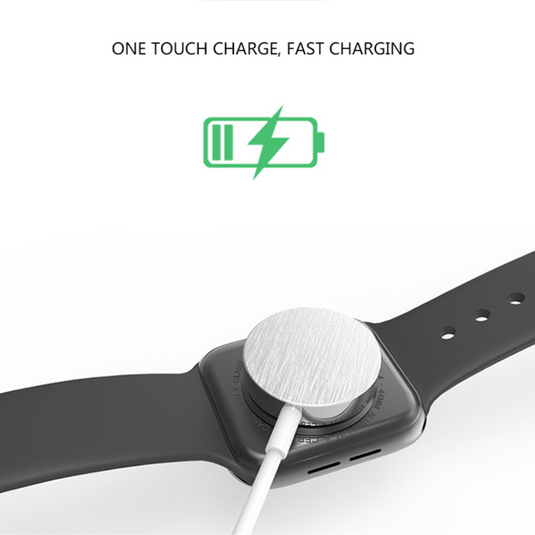 Apple Watch Magnetic Metal Wireless Charger Cable - Polar Tech Australia