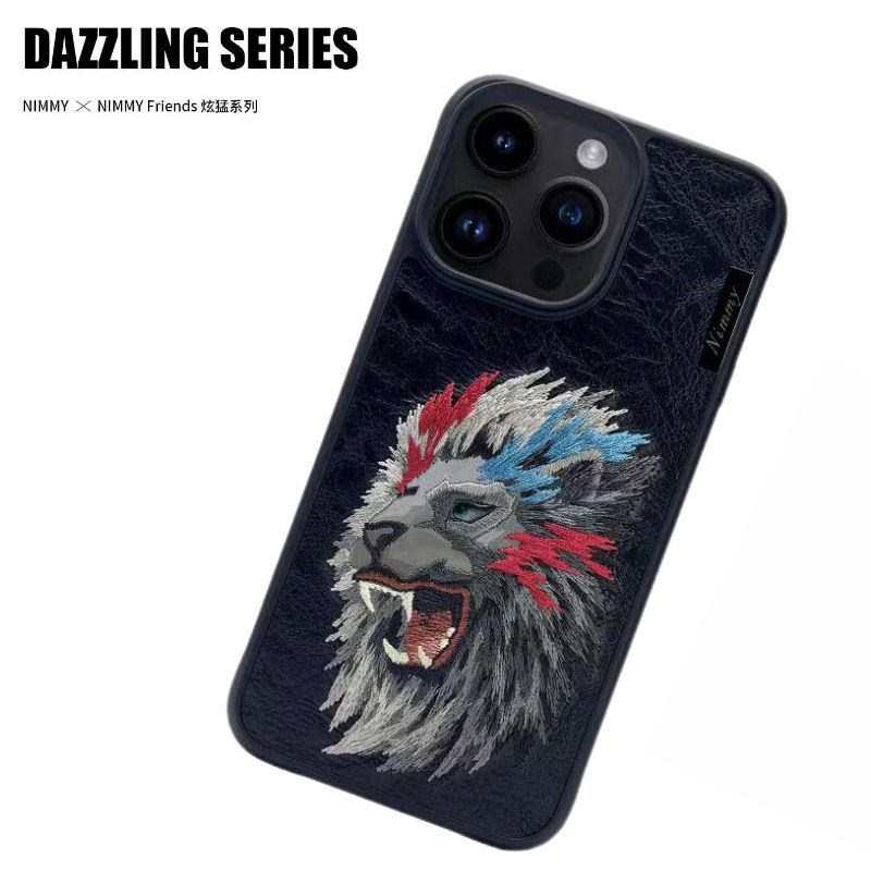Load image into Gallery viewer, Nimmy Dazzling Series iPhone 15/Pro/Max Embroidery 3D Cool Case - Polar Tech Australia
