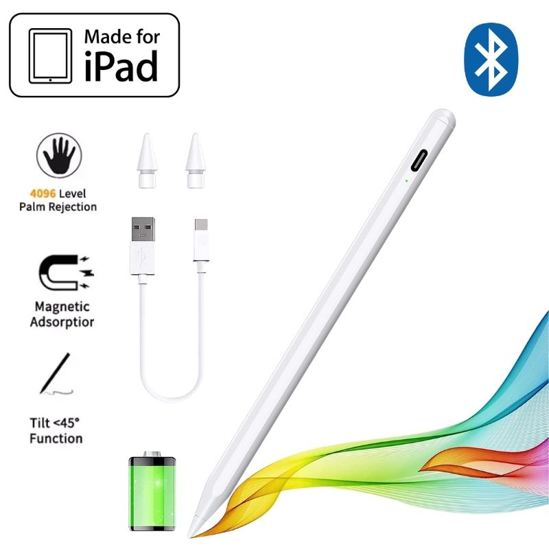Cargue la imagen en el visor de la galería, [AC10S][Bluetooth] iPad Compatible Stylus Touch Drawing Writing Pen - Polar Tech Australia
