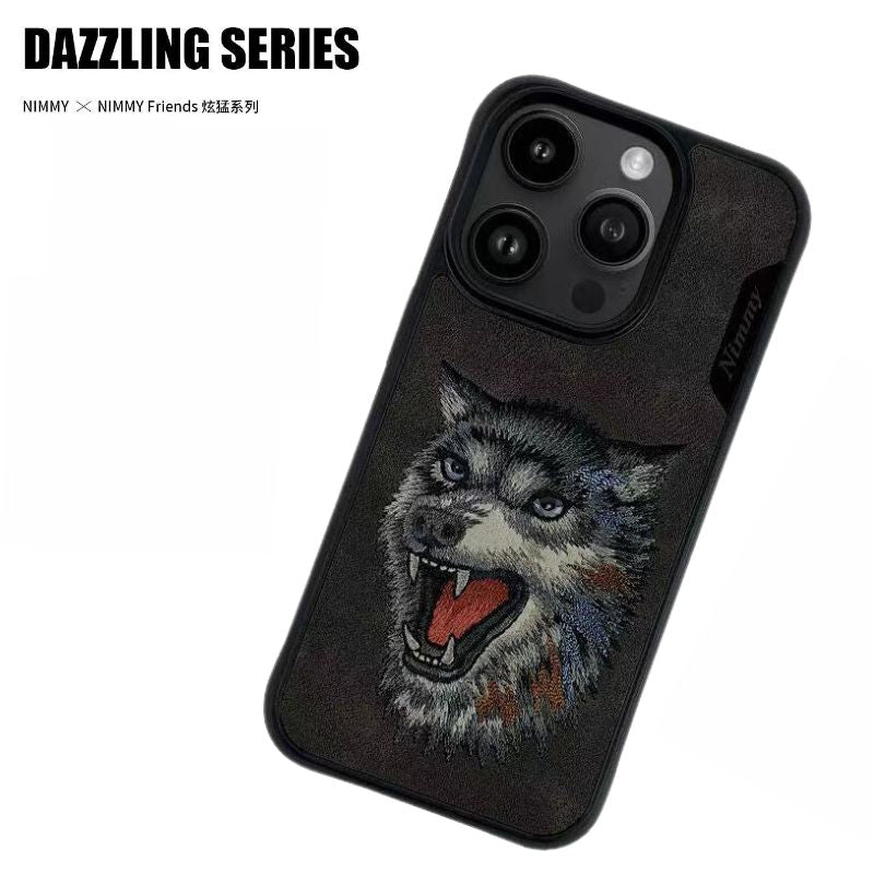Load image into Gallery viewer, Nimmy Dazzling Series iPhone 15/Pro/Max Embroidery 3D Cool Case - Polar Tech Australia
