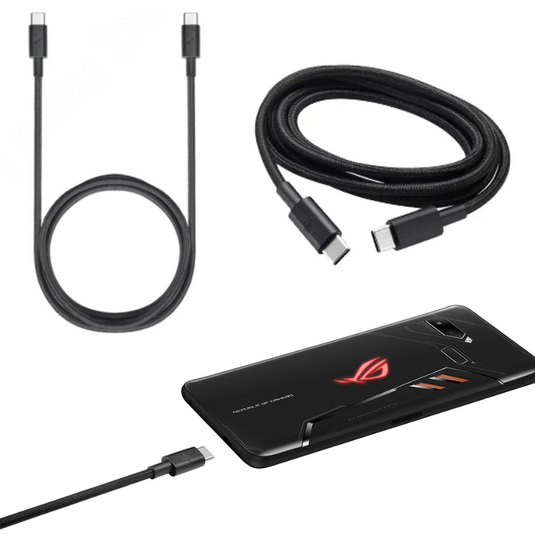 [30W][Type-C] ASUS USB C Rog 3/5/6/7 Super Fast Charger Travel Adapter & Charging Cable - Polar Tech Australia