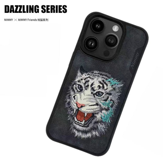 Nimmy Dazzling Series iPhone 15/Pro/Max Embroidery 3D Cool Case - Polar Tech Australia