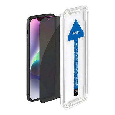 [Easy Automatic Fit Self-Installation Kit][Privacy] Apple iPhone 16e - Magic Box Full Covered Anti-Spy 9H Hardness HD Tempered Glass Screen Protector - Polar Tech Australia