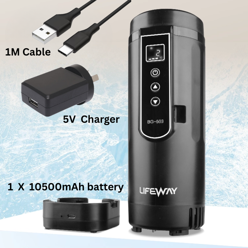 Chargez l&#39;image dans la visionneuse de la galerie, [BG-503] Digital Screen Rechargeable Battery Powered Portable Mini Insulin Pen Medical Cooling Cup Refrigerated Box Chill Medicine Travel Storage Case Cooler
