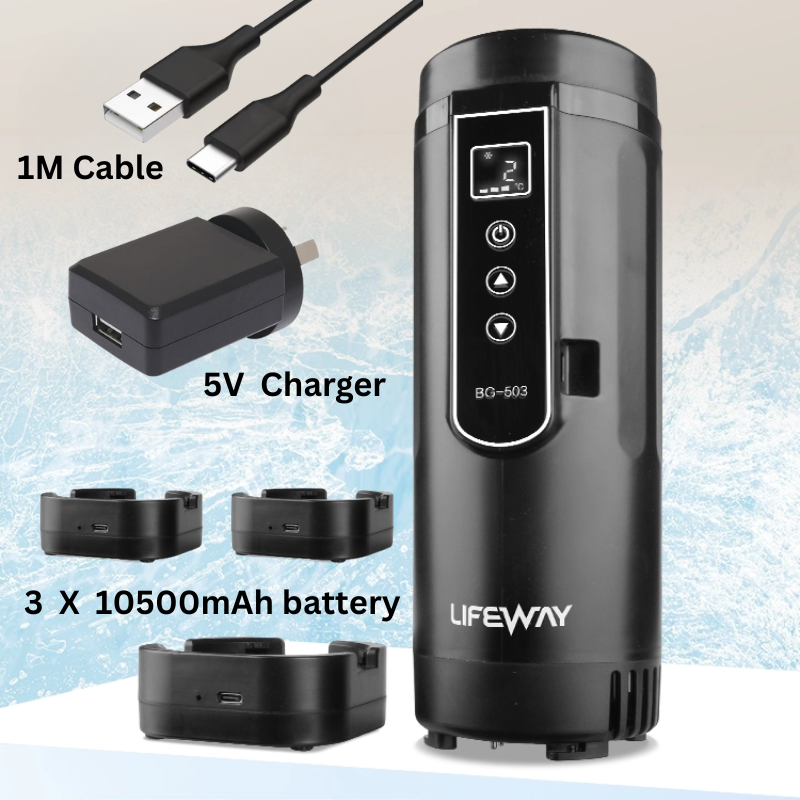 Chargez l&#39;image dans la visionneuse de la galerie, [BG-503] Digital Screen Rechargeable Battery Powered Portable Mini Insulin Pen Medical Cooling Cup Refrigerated Box Chill Medicine Travel Storage Case Cooler
