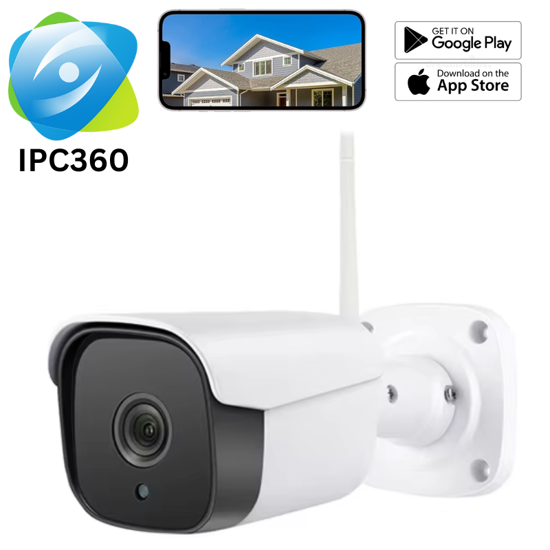 Cargue la imagen en el visor de la galería, [CA204] IPC360 2MP 1080P HD Wireless WIFI IP66 Outdoor Camera
