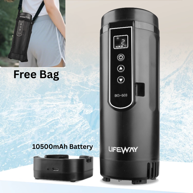 Chargez l&#39;image dans la visionneuse de la galerie, [BG-503] Digital Screen Rechargeable Battery Powered Portable Mini Insulin Pen Medical Cooling Cup Refrigerated Box Chill Medicine Travel Storage Case Cooler
