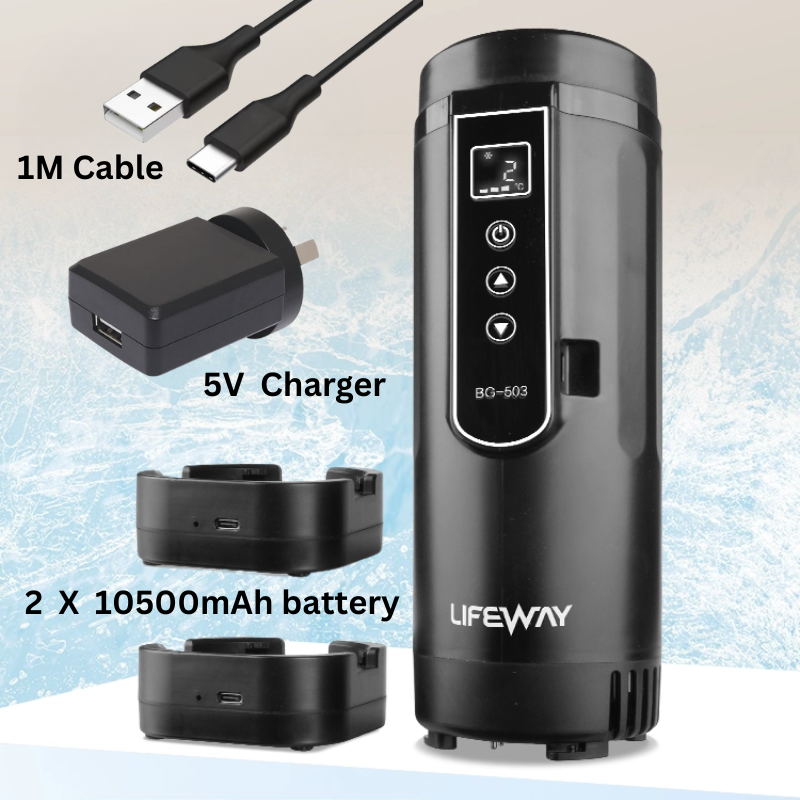 Chargez l&#39;image dans la visionneuse de la galerie, [BG-503] Digital Screen Rechargeable Battery Powered Portable Mini Insulin Pen Medical Cooling Cup Refrigerated Box Chill Medicine Travel Storage Case Cooler
