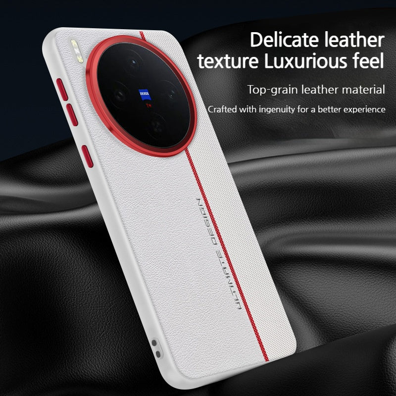 Load image into Gallery viewer, Vivo X300/Pro - Business Leather Full-Cover Shockproof Protective Case - i-Station Mobile Phone &amp; Electronic Device Repair and Accessories
