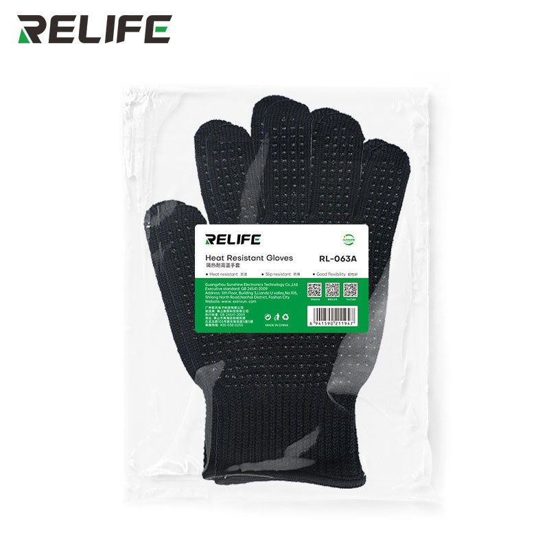 Chargez l&#39;image dans la visionneuse de la galerie, [RL-063A] RELIFE Insulated High Temperature Resistant Antistatic Gloves PU Coated Finger Protection Phone Repair - Polar Tech Australia
