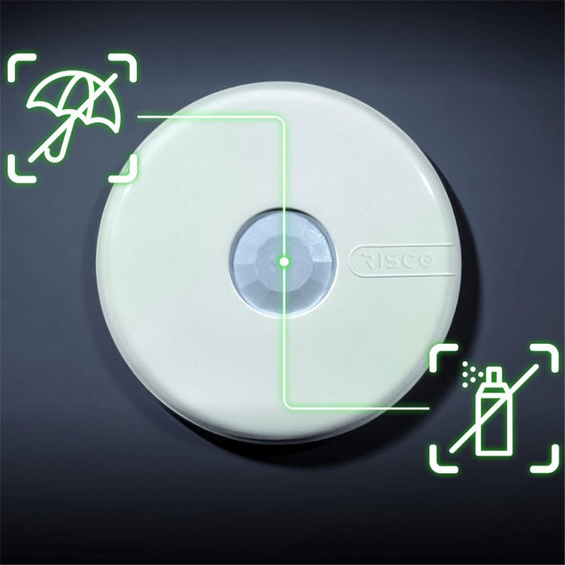 Cargue la imagen en el visor de la galería, [RK150DTG300D] RISCO LuNAR Grade 3 360 Degree Dual Tech Ceiling Mount Detector Anti-mask ACT &amp; Greenline 12m Range - Polar Tech Australia
