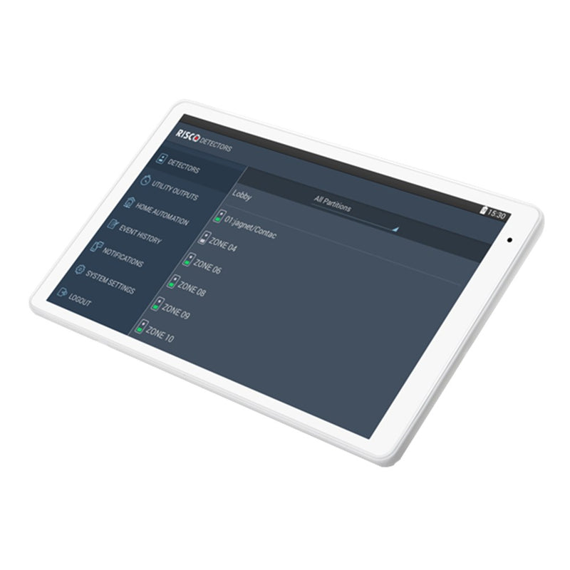 Load image into Gallery viewer, [RP432KPT000A] RISCO RisControl 8&quot; Touchscreen Keypad Suits LightSYS+ and LightSYS2 - Polar Tech Australia

