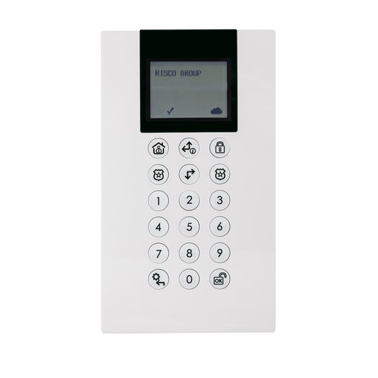 [RW432KPP402A] RISCO Wireless Panda Keypad With inbuilt Prox Reader Suits LightSYS+ - Polar Tech Australia