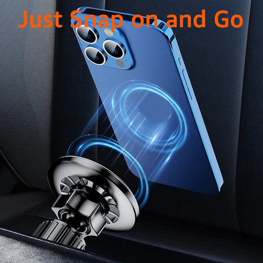 [L13] Universal MagSafe Compatible Aircon Vent Flow Magnet Phone Holder - Polar Tech Australia