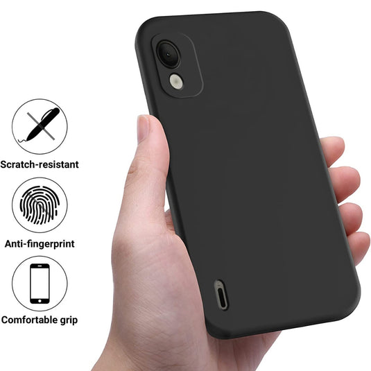 Nokia C110 - Pure Color Liquid Silicone Shockproof Phone Case