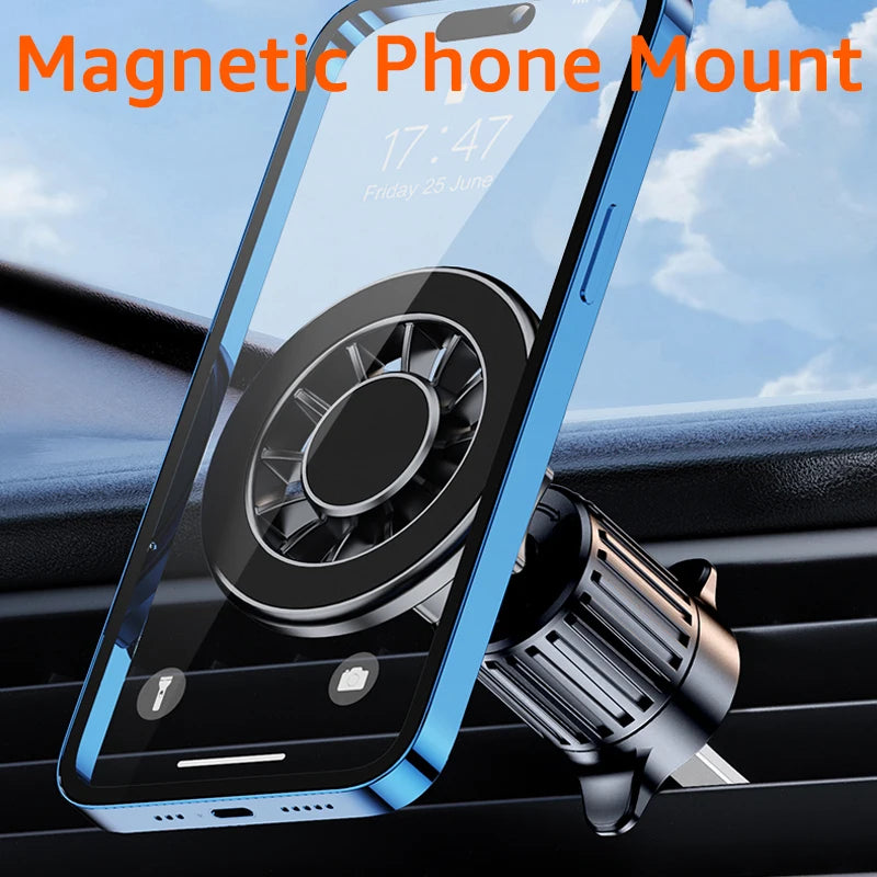 Load image into Gallery viewer, [YC19] Universal MagSafe Compatible Aircon Vent Flow Magnet Phone Holder - Polar Tech Australia
