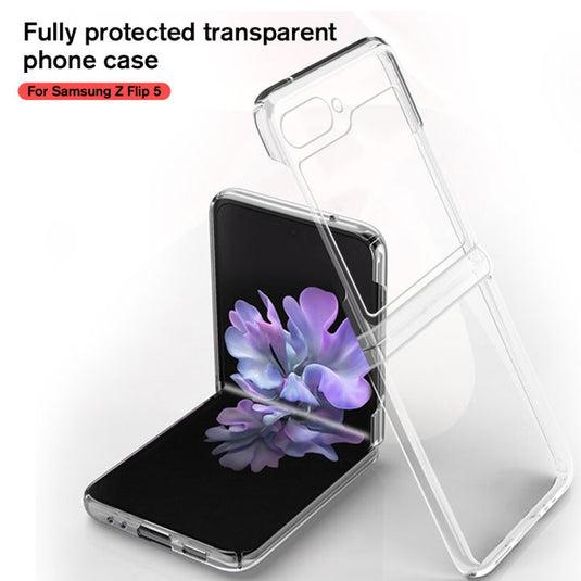 Samsung Galaxy Flip 5 (SM-F731) - Hard PC Shell Transparent Clear Case Cover - Polar Tech Australia