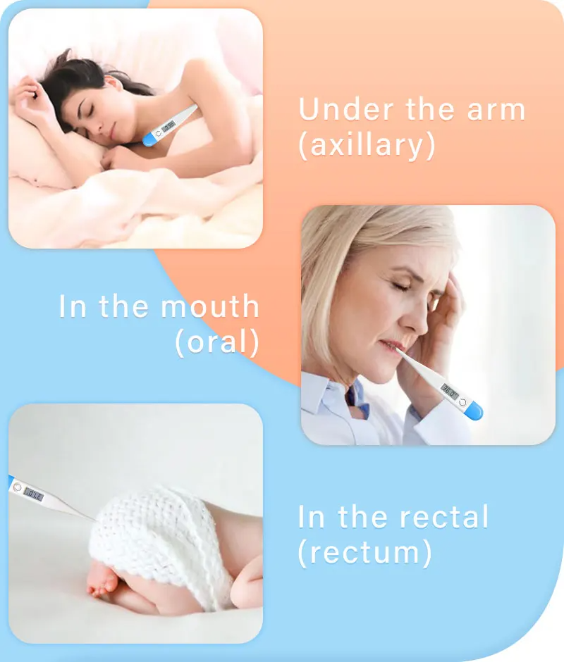 Load image into Gallery viewer, [Thermometer] Baby Thermometers Pulse Oximeter Finger Digital Thermometer Accurate Oral Armpit Temperature Reading Fever Alert Termometer - Polar Tech Australia
