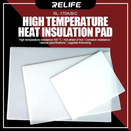 [RL-170] SUNSHINE RELIFE Proffesional Heat Insulation Pad Anti-Static Maintenance Platform BGA Soldering Repair Pad - Polar Tech Australia