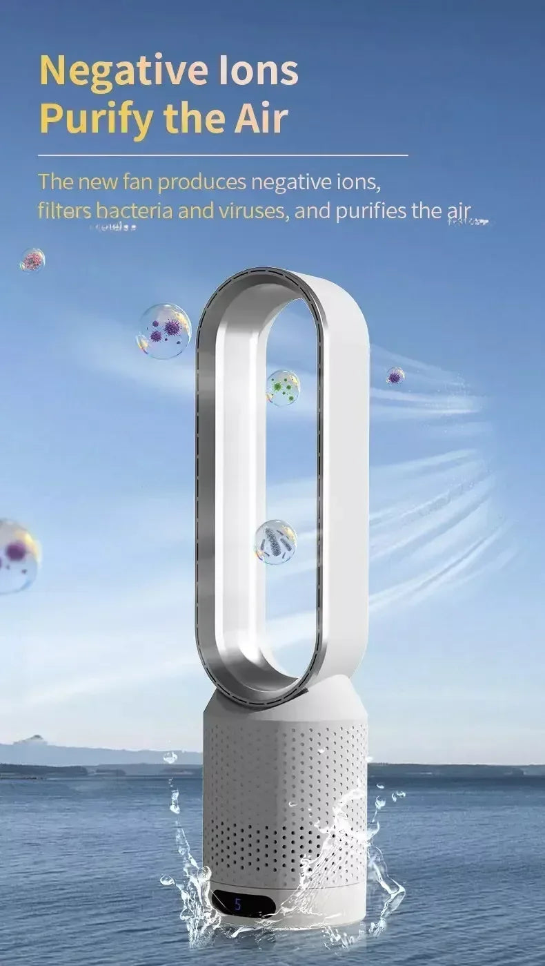 Chargez l&#39;image dans la visionneuse de la galerie, 20 inch Portable Heater &amp; Cooler Purifying Fan Heater Air Conditioner
