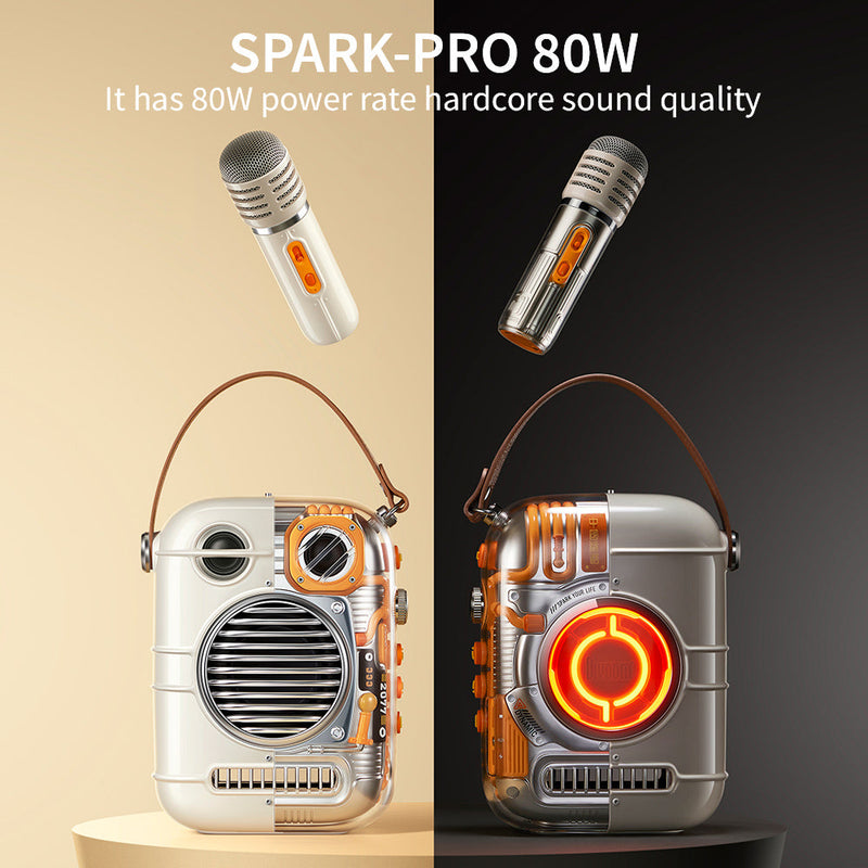 Cargue la imagen en el visor de la galería, Divoom Spark-Pro Bluetooth Portable Speaker Karaoke Speaker Perfect Gift
