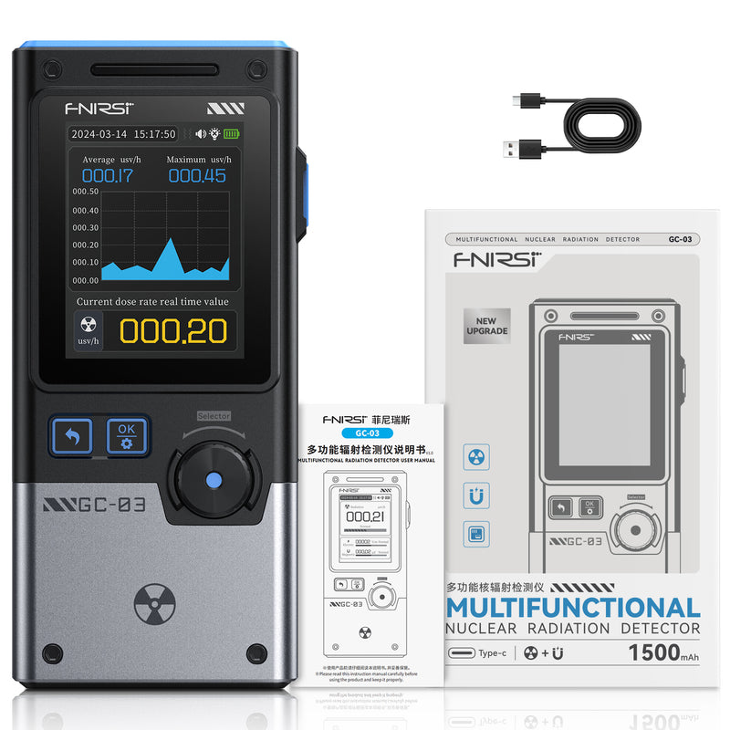 Cargue la imagen en el visor de la galería, [GC-03] FNIRSI Multifunctional Radiation Detector
