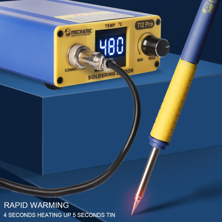 Cargue la imagen en el visor de la galería, Mechanic T12 Pro Intelligent Anti-static Digital Heating Solder Station - Polar Tech Australia
