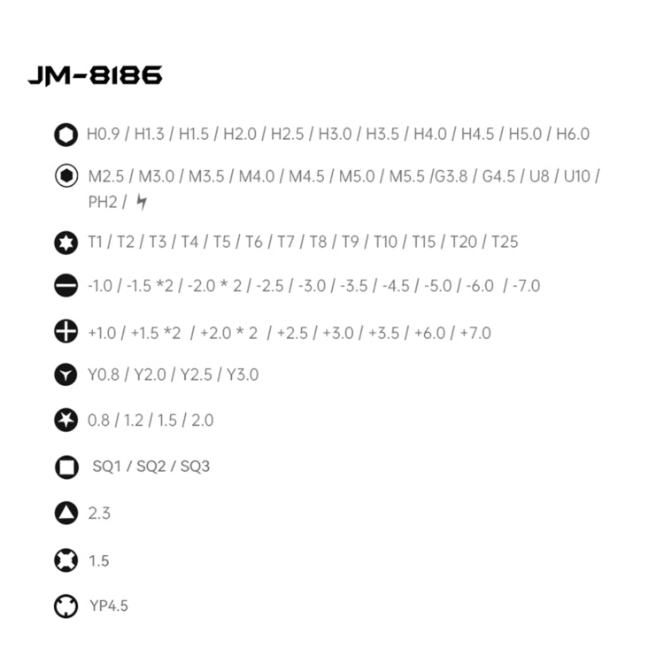 Load image into Gallery viewer, [JM-8186] JAKEMY 83-in-1 Magnetic Screwdriver Set - Polar Tech Australia
