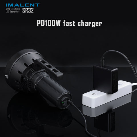 Load image into Gallery viewer, [SR32] IMALENT Longest Throw Flashlight 120,000 Lumens , 2080 meters
