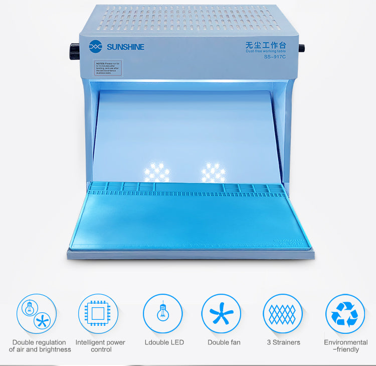Load image into Gallery viewer, [SS-917C] SUNSHINE Dustless Dust-Free Workshop Worktable High Precision Dust Free Workbench - Polar Tech Australia
