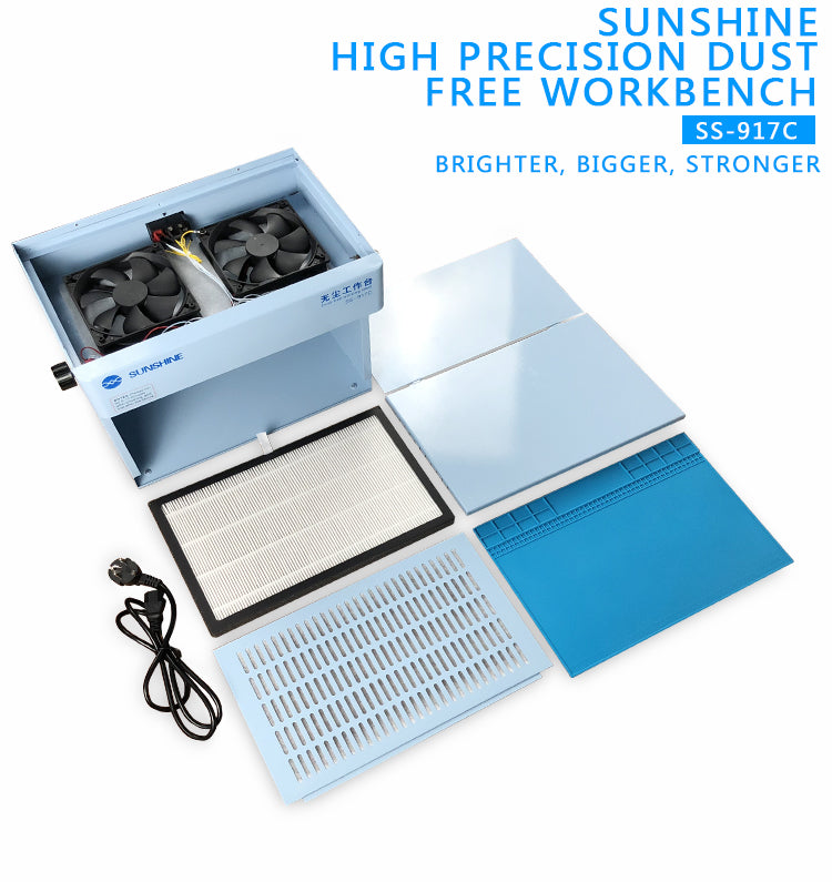 Load image into Gallery viewer, [SS-917C] SUNSHINE Dustless Dust-Free Workshop Worktable High Precision Dust Free Workbench - Polar Tech Australia
