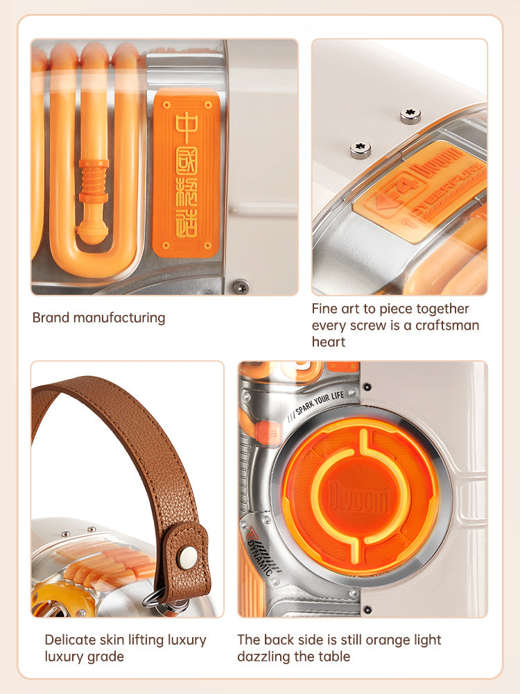 Cargue la imagen en el visor de la galería, Divoom Spark-Pro Bluetooth Portable Speaker Karaoke Speaker Perfect Gift
