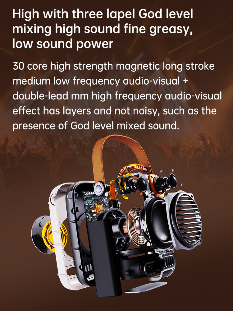 Cargue la imagen en el visor de la galería, Divoom Spark-Pro Bluetooth Portable Speaker Karaoke Speaker Perfect Gift
