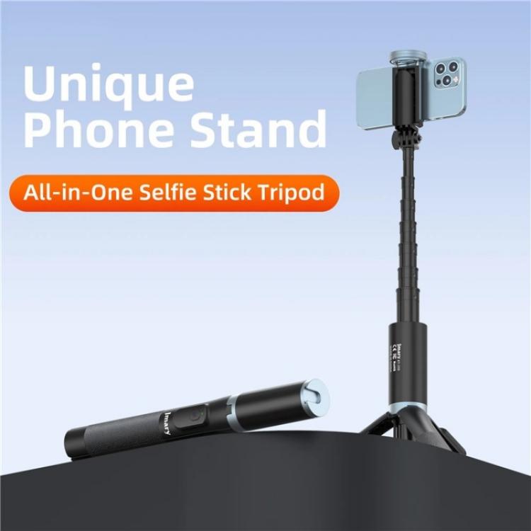 Chargez l&#39;image dans la visionneuse de la galerie, JMARY KT-259 360 Degree Rotating Phone Clip Retractable Selfie Stick Tripod - Polar Tech Australia
