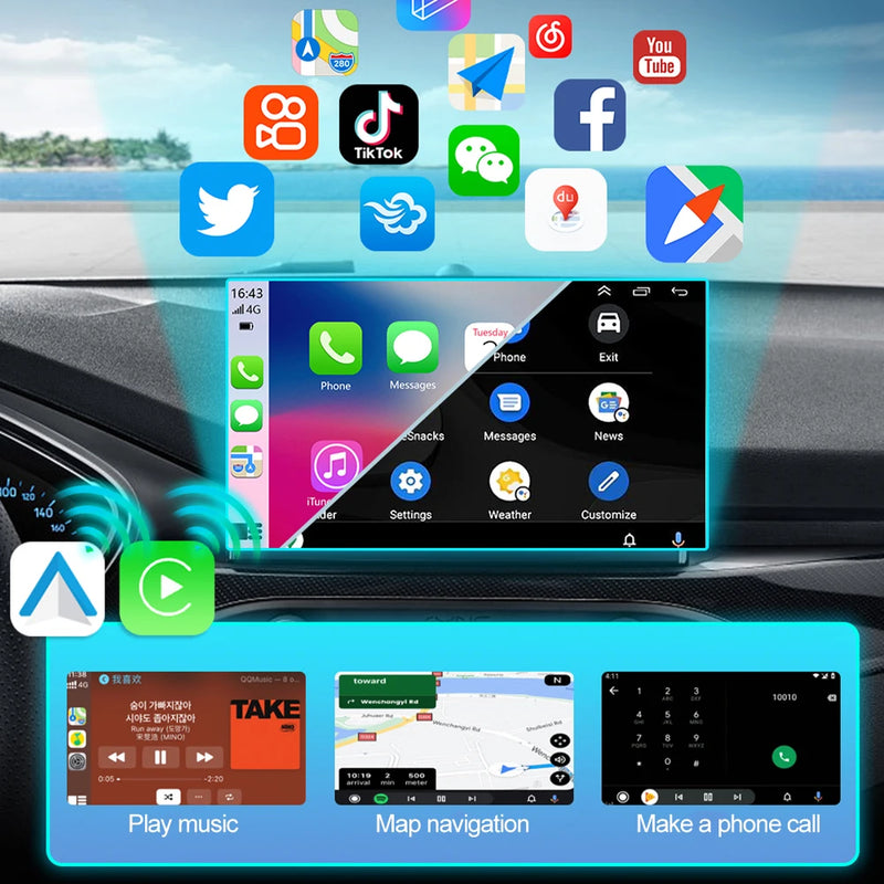 Load image into Gallery viewer, Plug and Play Mini Wireless CarPlay USB Adapter or iPhone 11/12/13/14/15/16 - Polar Tech Australia
