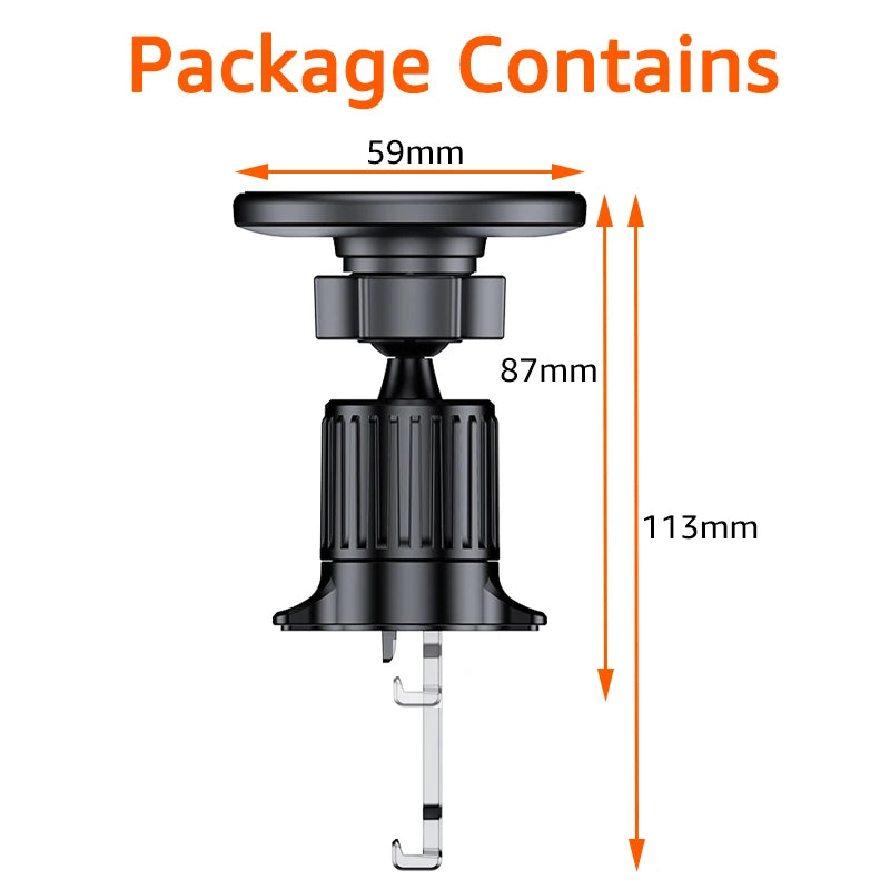 Load image into Gallery viewer, [YC19] Universal MagSafe Compatible Aircon Vent Flow Magnet Phone Holder - Polar Tech Australia

