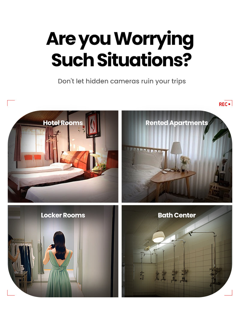 Load image into Gallery viewer, [LP793] UGREEN Camera Detector for Hidden Camera Security Protection Hotel Pinhole Lens Detect Gadget Anti-Peeping Candid Detector - Polar Tech Australia

