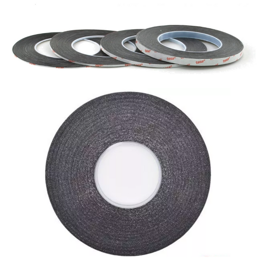 3mm/4mm/5mm Wide 100M Long Tesa 61935 Black Double Side Strong Adhesive Tape for Mobile Phone Repair - Polar Tech Australia